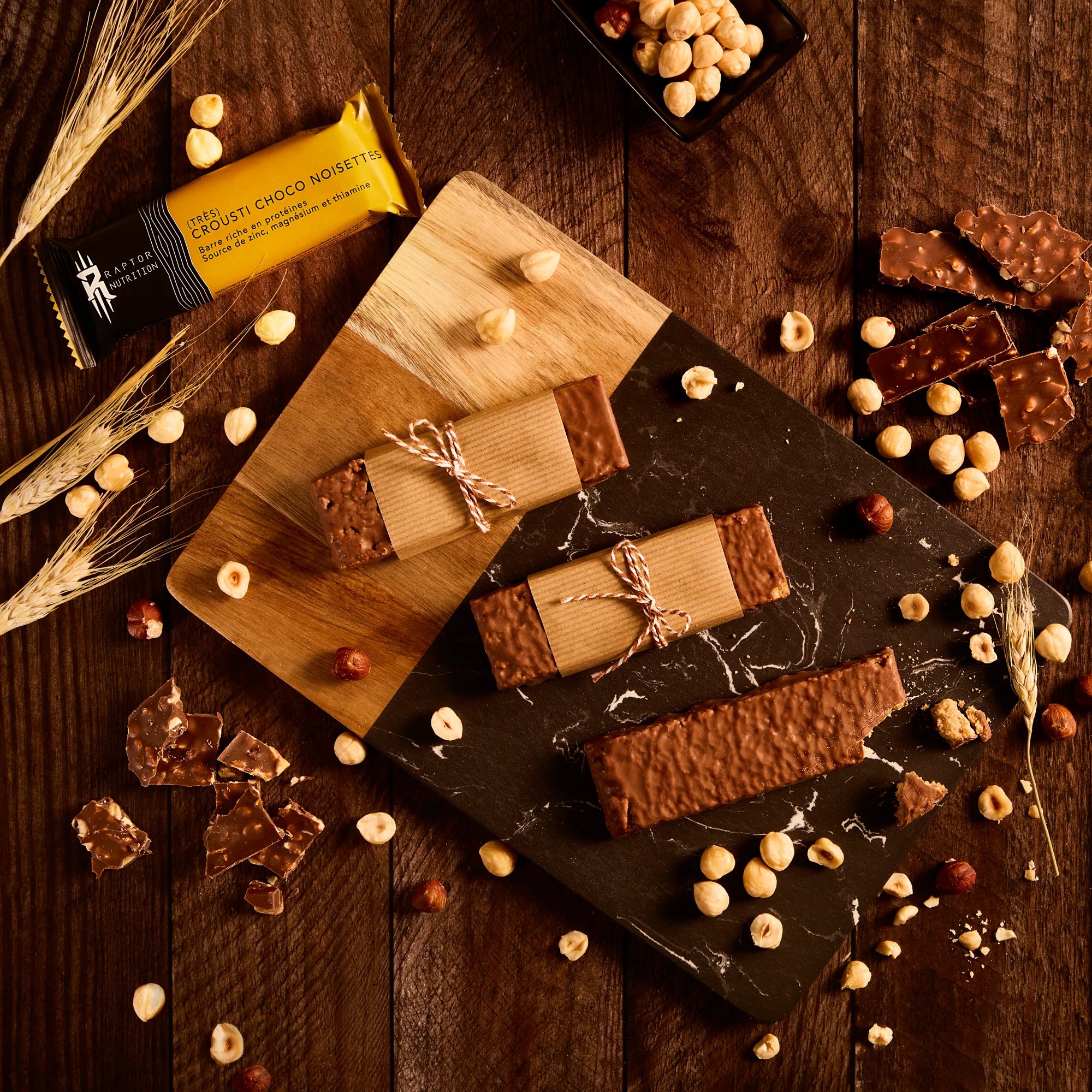 (Très) Crousti Choco Noisettes - 12 Barres Protéinées - Image 3