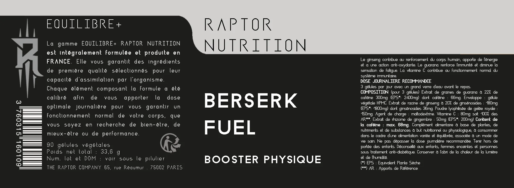 Berserk Fuel - Énergie, Fatigue, Stress - Image 4